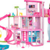 Barbie Dreamhouse, 75+ Pieces, Pool Party Doll House With 3 Story Slide