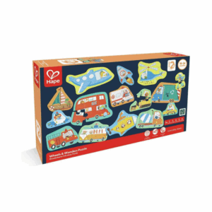 Hape Wheels & Wonder Puzzle