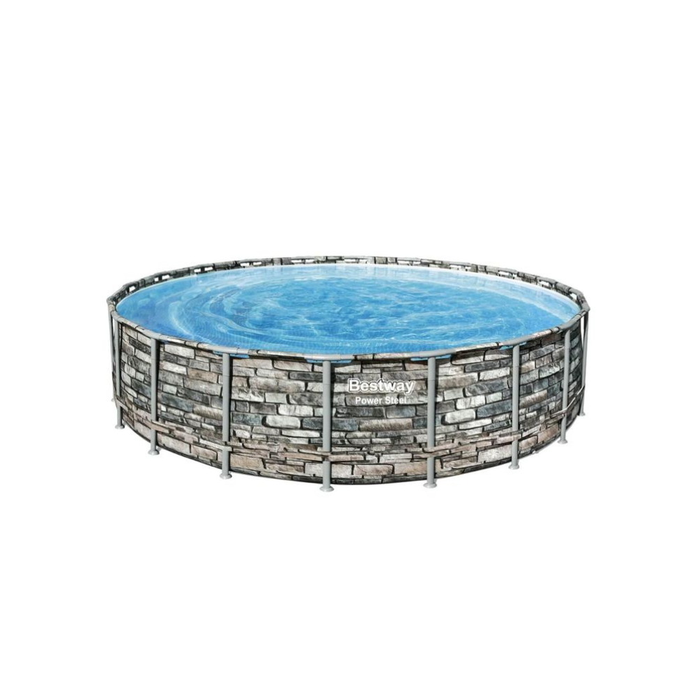 Round Pool Filter + Accessories 6.10X1.32M
