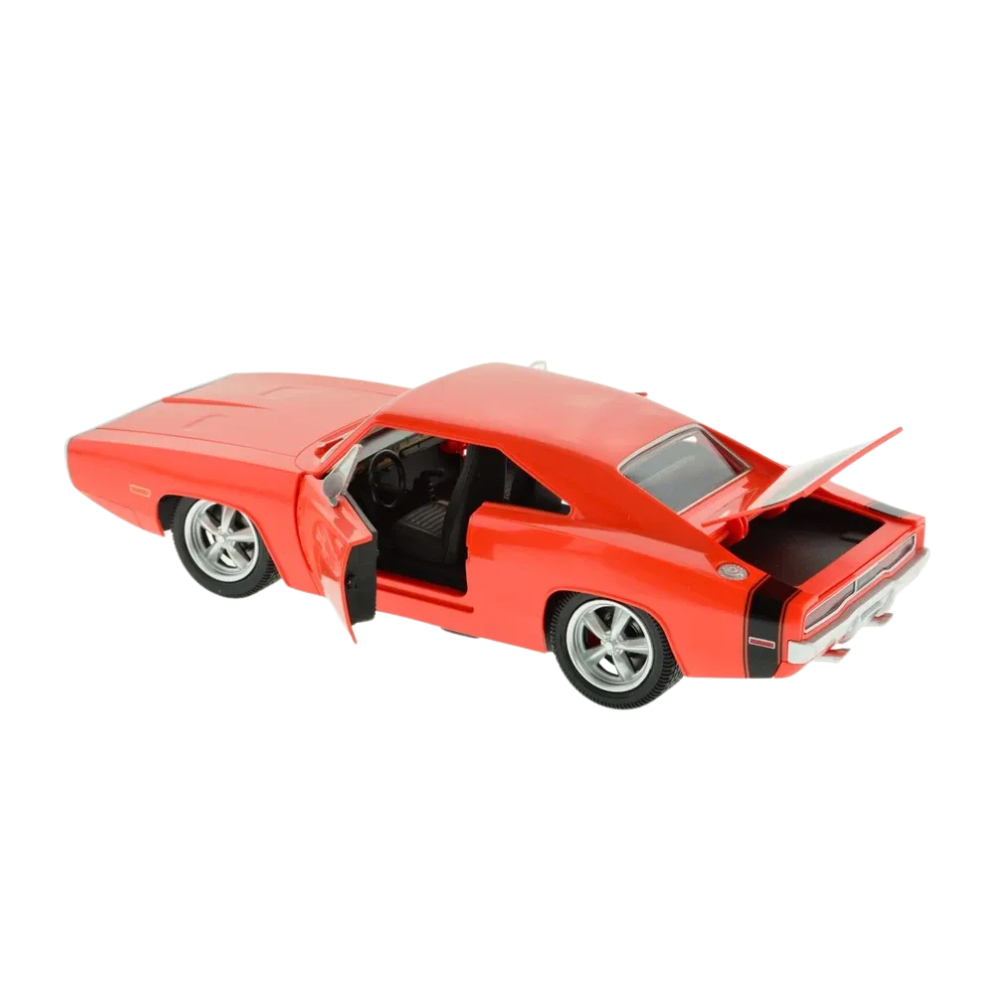 1970 Dodge Charger Rt Rc Car Standard Version 1:16 Dual Power Rechargeable 2.4 G