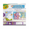 Crayola Creative Activity Stencil And Coloring Kit