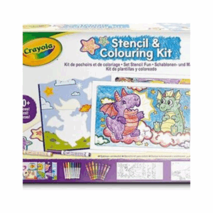 Crayola Creative Activity Stencil And Coloring Kit