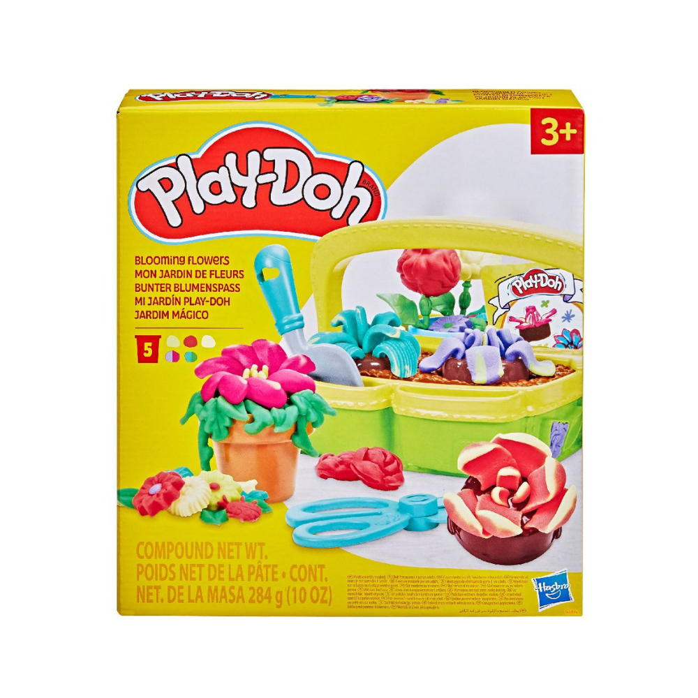 Play-Doh Blooming Flowers Arts & Crafts Toy Set For Girls & Boys 3+