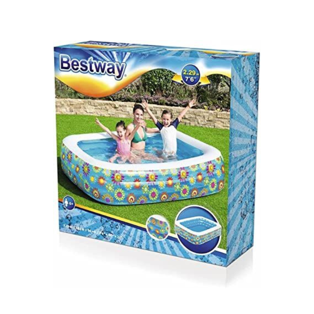 Bestway Inflatable Family Play Pool 2.29Mx1.52Mx56Cm