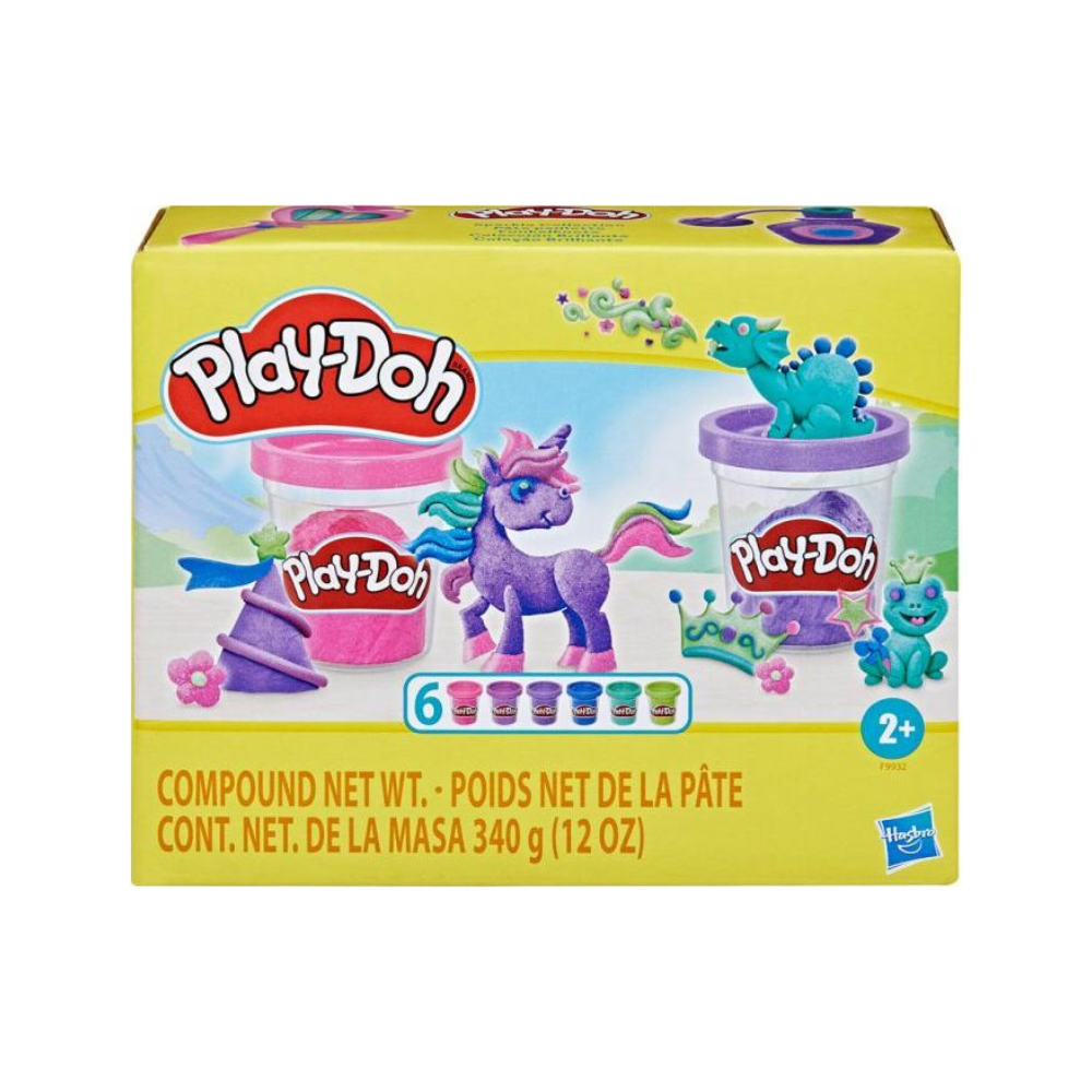 Hasbro Play-Doh Sparkle Collection 6 Pack, Kids Arts And Crafts