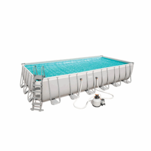 Power Steel 7.3 X 3.6 X 1.3M Swimming Pool Set