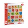 Chunky Number Educational Wooden Puzzle - 24Pcs