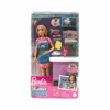Barbie Toys, Skipper Doll And Snack Bar Playset With Counter