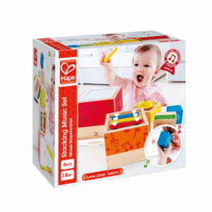 Wooden Stacking Musical Set