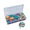Box Of Wooden Beads Colors