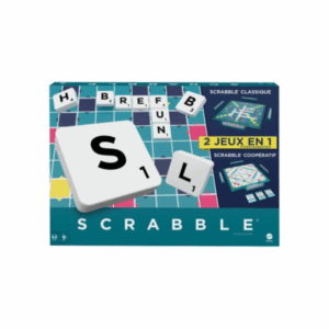Mattel Spiele Family Games Scrabble Classic 2 In 1 - French