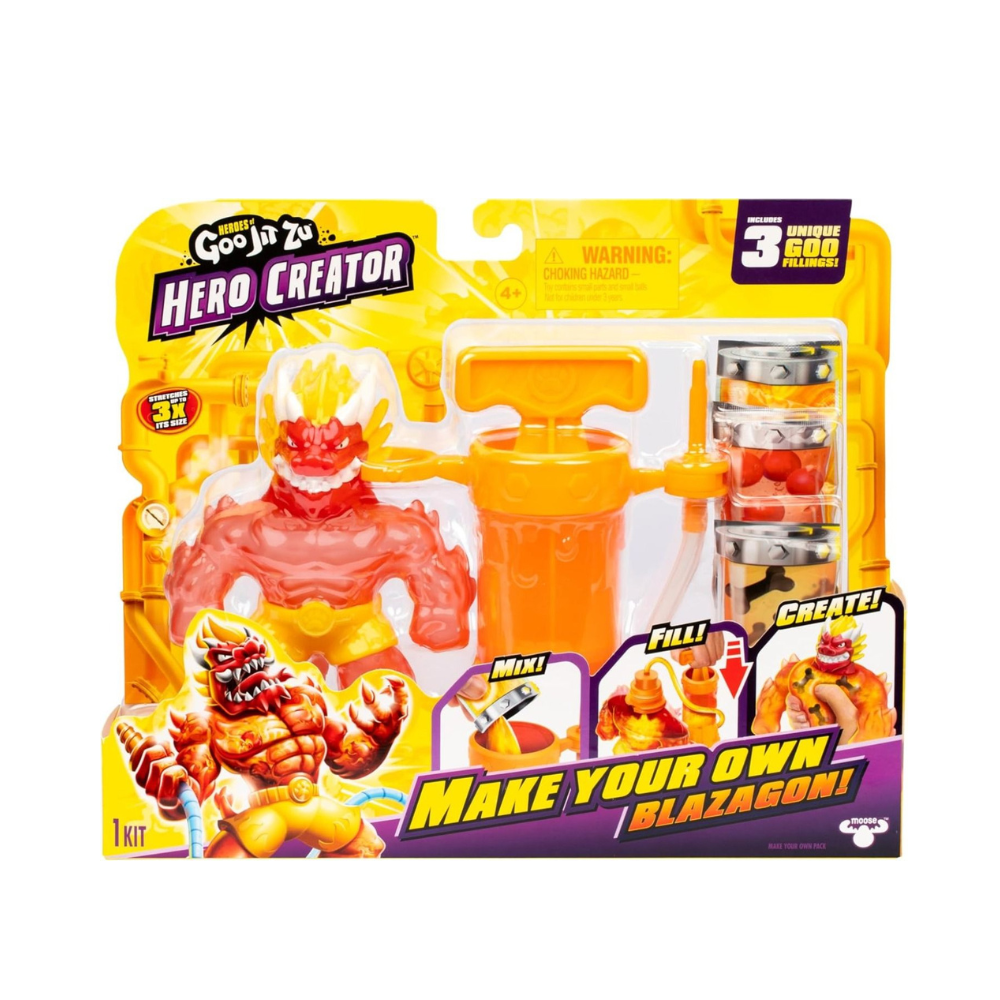 Heroes Of Goo Jit Zu Hero Creator - Make Your Own Blazagon