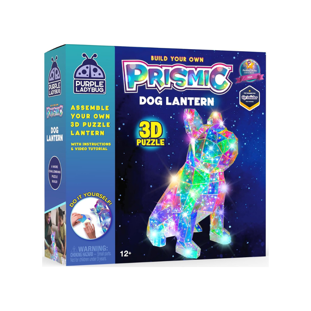 Prismic 3D Puzzle Lantern - Dog