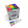 Crayola School Pack Felt-Tip Pens With Fine Point, 144 Pcs