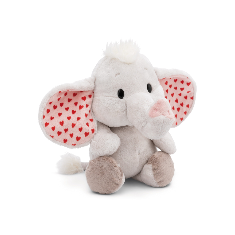 Nici Plush Toy - Elephant, Light Gray