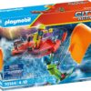 City Action Kitesurfer Rescue With Speedboat Toyset