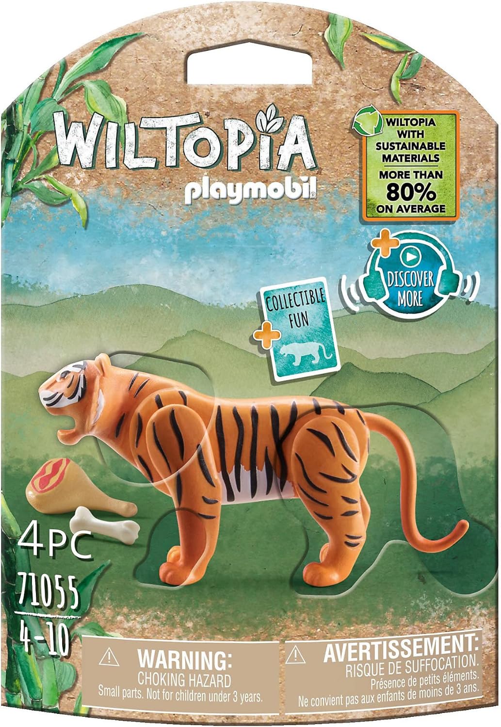 Wiltopia Tiger Animal Figure