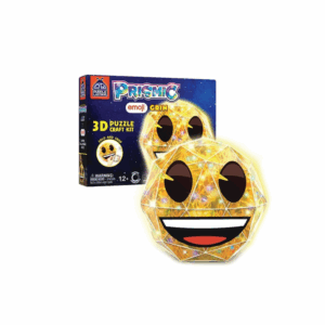 Emoji Prismic 3D Puzzle Light - Grin