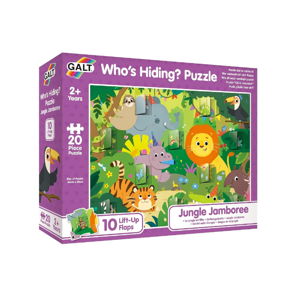 Puzzle Hide And Seek - Jungle