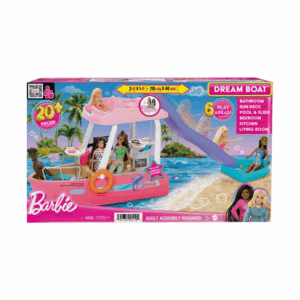 Barbie Dream Boat Playset With Pool, Slide & Accessories