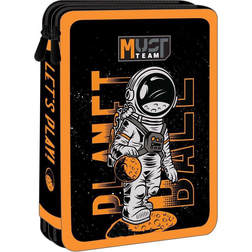 Double Decker Filled Pencil Case Planet Ball