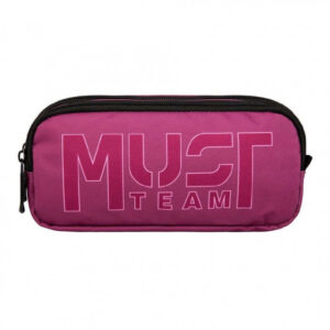 Pencil Case 2 Zippers Pink