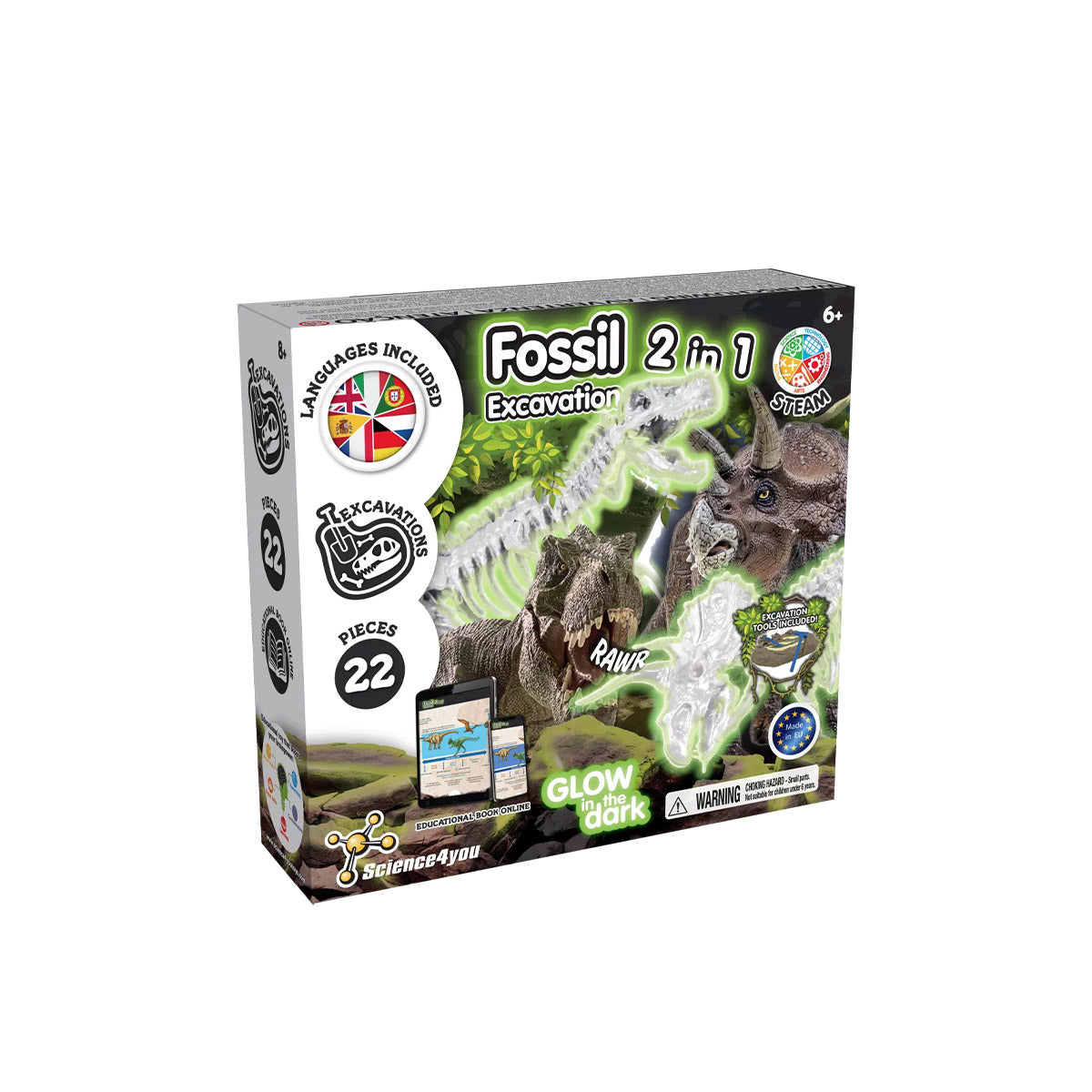 2-In-1 Excavation Glow-In-The Dark