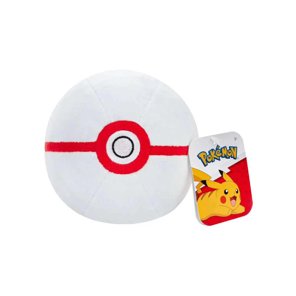 Pokemon Pokeball Premier Ball 5-Inch Plush