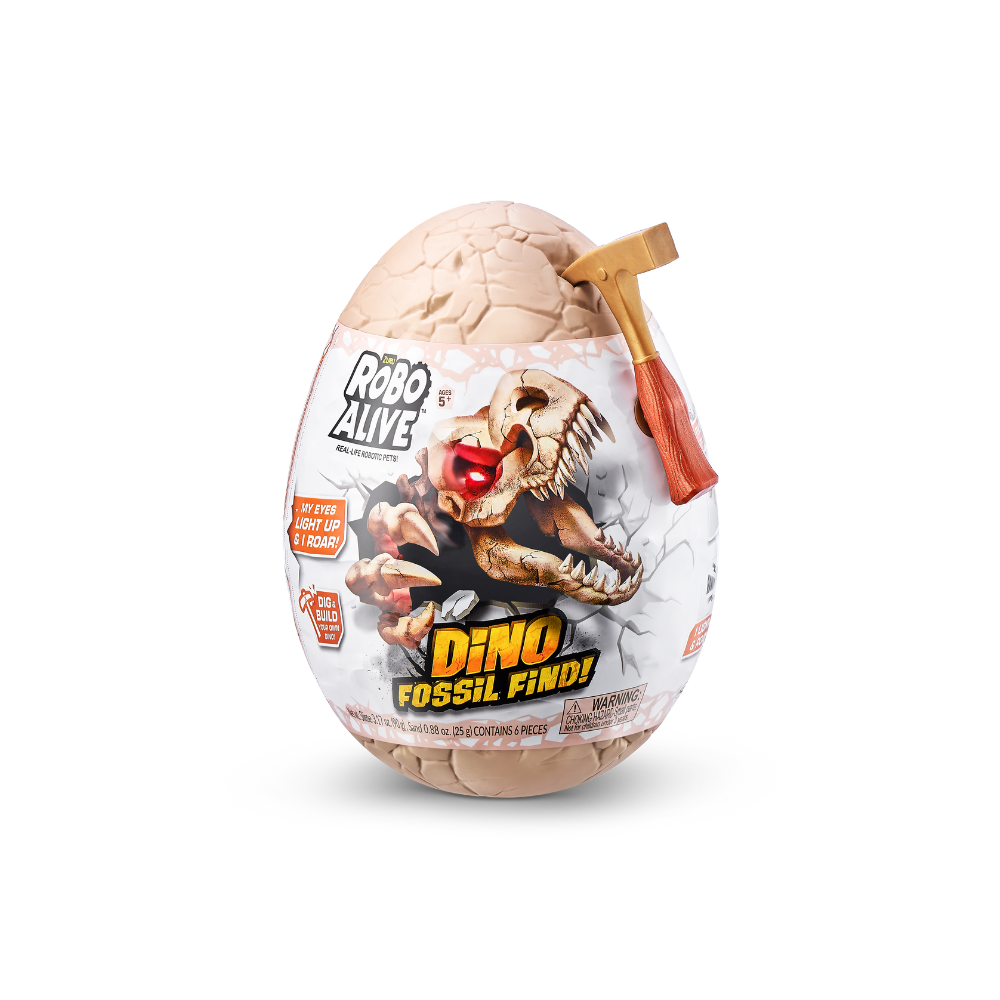 Robo Alive Dino Fossil Mini Surprise Egg