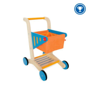 Role Play Wooden Shopping Cart