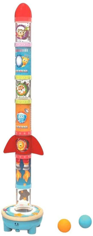 Air-Powered Rocket Ball Air Stacker