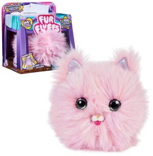 Fur Fluffs Kitten Interactive Pet Transforms Your Hairball Into Adorable Pink Kitten - 100 Sounds And Reactions