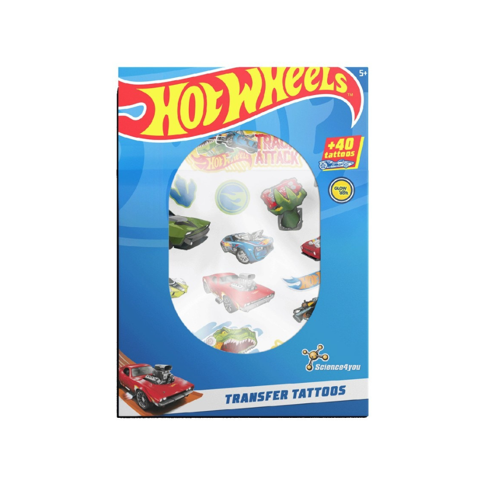 Children'S Tattoos - Hot Wheels