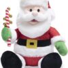 Jingling Santa Singing Santa Claus Christmas Plush Toy