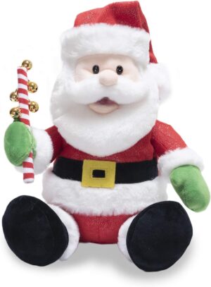 Jingling Santa Singing Santa Claus Christmas Plush Toy