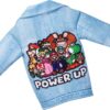 Barbie Super Mario Denim Jacket Fashion