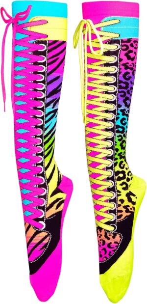 Safari Bright Knee-High Socks