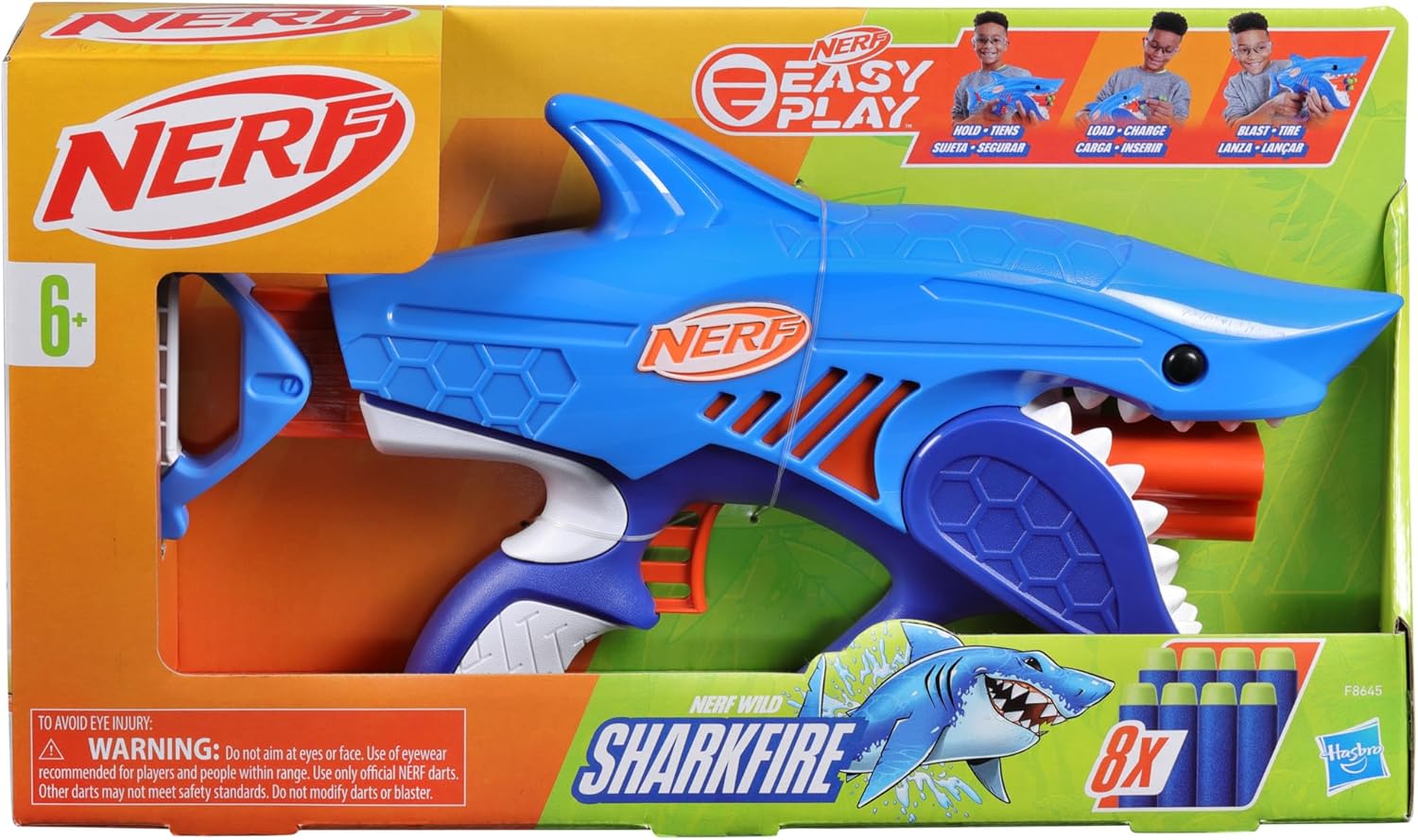 Hasbro Nerf Junior Wild Sharkfire