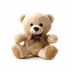 Teddy Bear With Bow 15Cm
