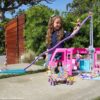 Barbie Dream Camper Vehicle Playset 2022 60+ Pieces 2.5 Feet Tall With Rolling Wheels Hcd46 - Image 3