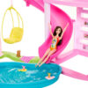 Barbie Dreamhouse, 75+ Pieces, Pool Party Doll House With 3 Story Slide - Image 4