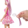 Barbie Unicorn Doll With Pink Fantasy Hair, Colorful Pink & Orange Outfit & Unicorn-Themed - Image 3