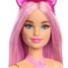 Barbie Unicorn Doll With Pink Fantasy Hair, Colorful Pink & Orange Outfit & Unicorn-Themed - Image 4