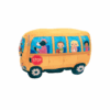 Wheelie 8" School Bus Singing Stuffed Animal Plush Toy - Image 2