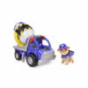 Rubble & Crew, Mix'S Cement Mixer Toy Truck With Action Figure - Image 2