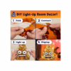 Emoji Poo Prismic 3D Puzzle Craft Kit - Diy Light Up - Image 3