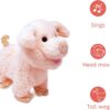 Barnyard Buddies Pig Animated Piggy Stuffed Animal Plush Toy - Image 3