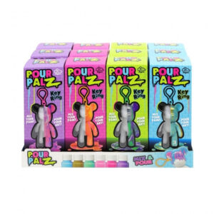 Diy Mini Paint Bear W/Keychain